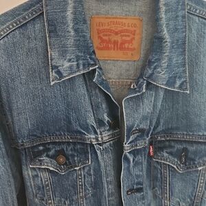 Levi's Blue Denim Shirt Jacket